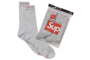 Supreme Hanes Crew Socks (4 Pack)