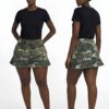 mini camo skirt