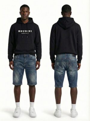 Gucci Tiger Denim Jeans Shorts