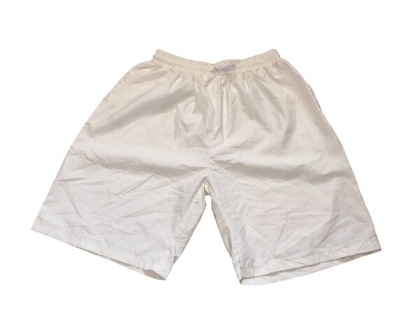 White NBA Jersy Shorts