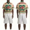 White NBA Jersy Shorts