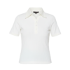 Women White Polo T-Shirt