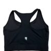 img_6417 Women’s Muscle Black Sports Bra - Medium
