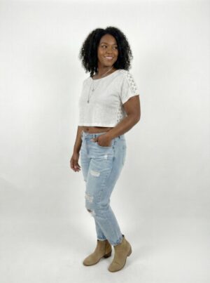 img_6448 Women’s White Lace Top