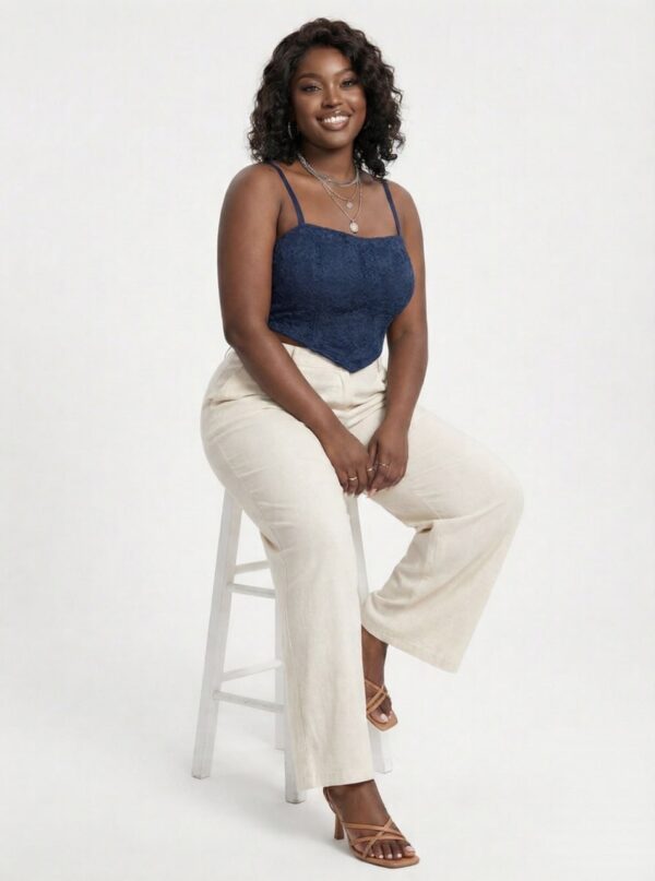 Women’s Fabric Corset Top