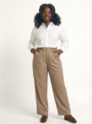 img_6468 Women’s Brown Office Trouser
