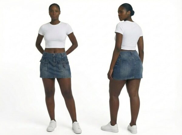 Women’s Denim Jean Skirt