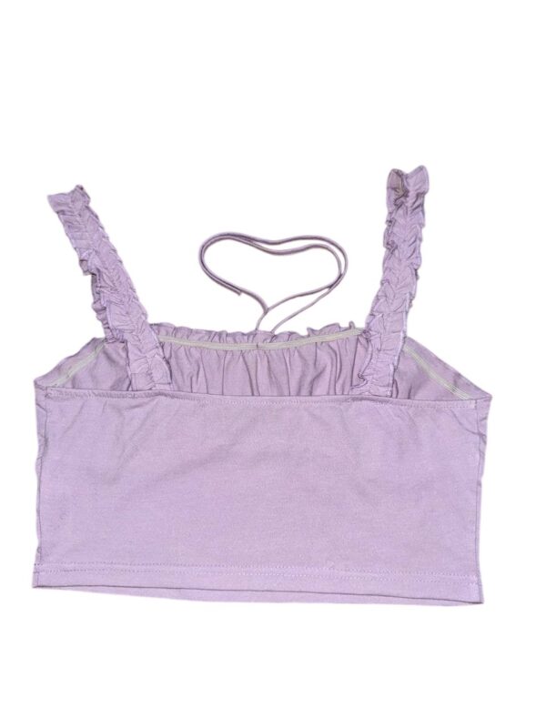 Women’s Basic Purple Strap Top