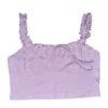 Women’s Basic Purple Strap Top