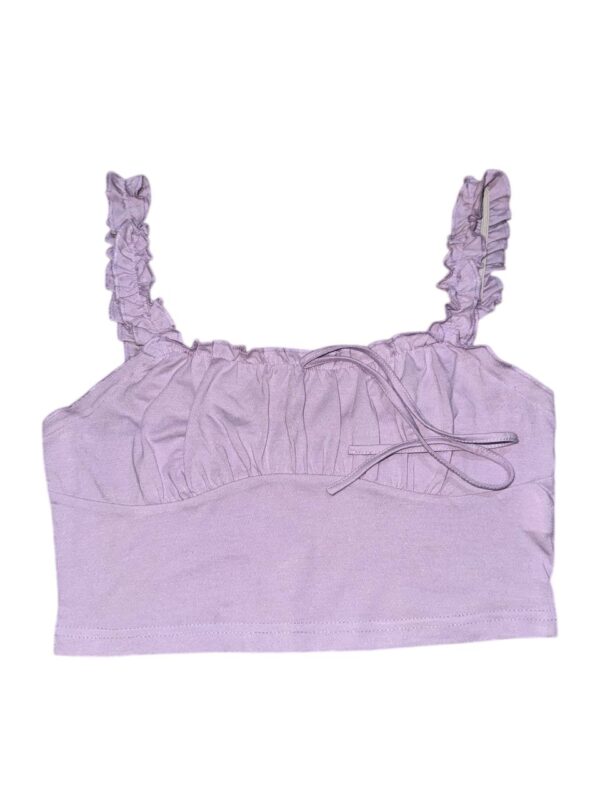 Women’s Basic Purple Strap Top