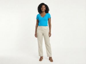 Women’s Blue Crop Top