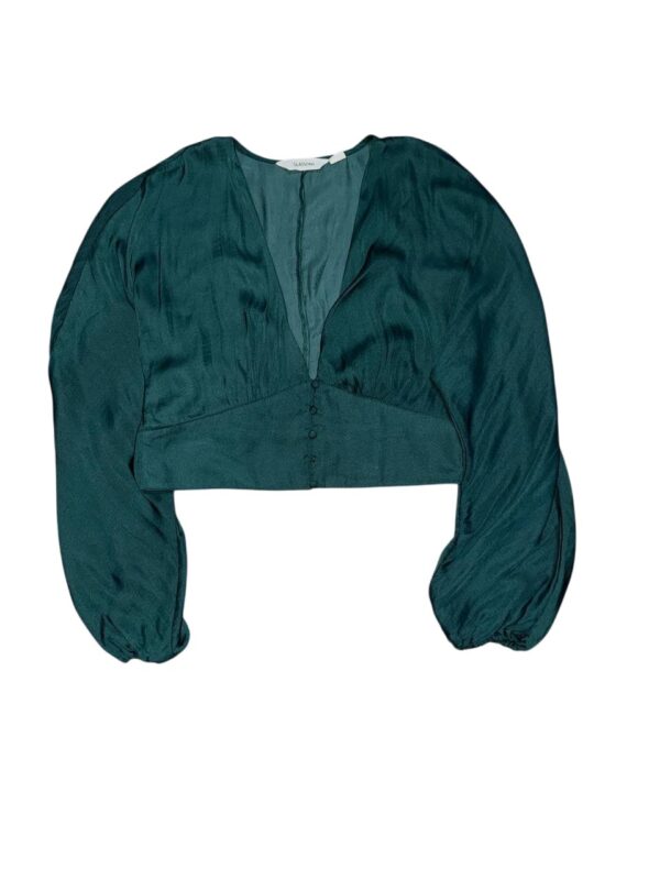 Women’s Empire Cut Long Sleeve Crop Top