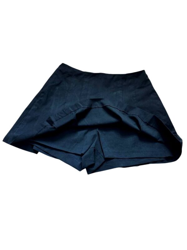 Womens Black Skort