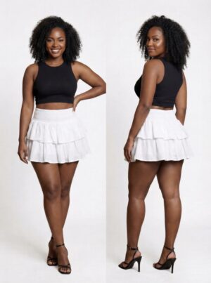 img_6875 Women’s White Ruffle Skirt